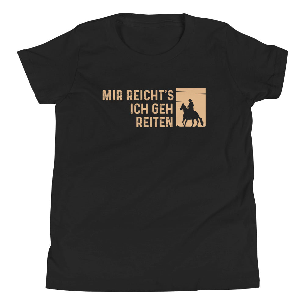 Auszeit im Sattel: Mir reicht's! Ich geh jetzt reiten! T-Shirt