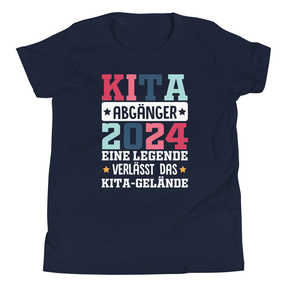 Lustiges T-Shirt "Kita Abgänger 2024 - Legenden verlassen!" | Witziger Spruch