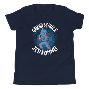 Lustiges T-Shirt "Grundschule! Ich komme!" | Aufregender Spruch