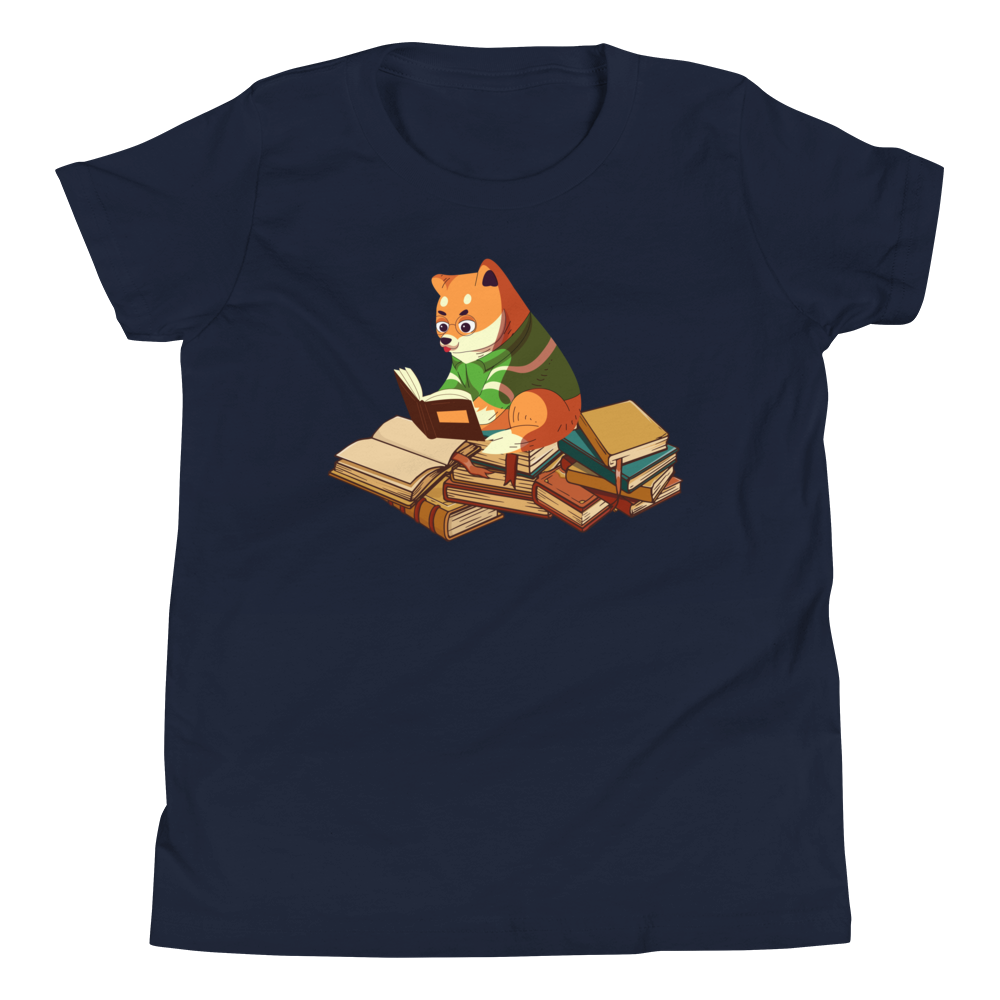 Lustiges T-Shirt "Fuchs Leseratte" | Niedlicher Buchliebhaber