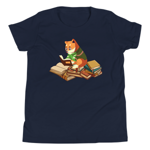 Lustiges T-Shirt "Fuchs Leseratte" | Niedlicher Buchliebhaber