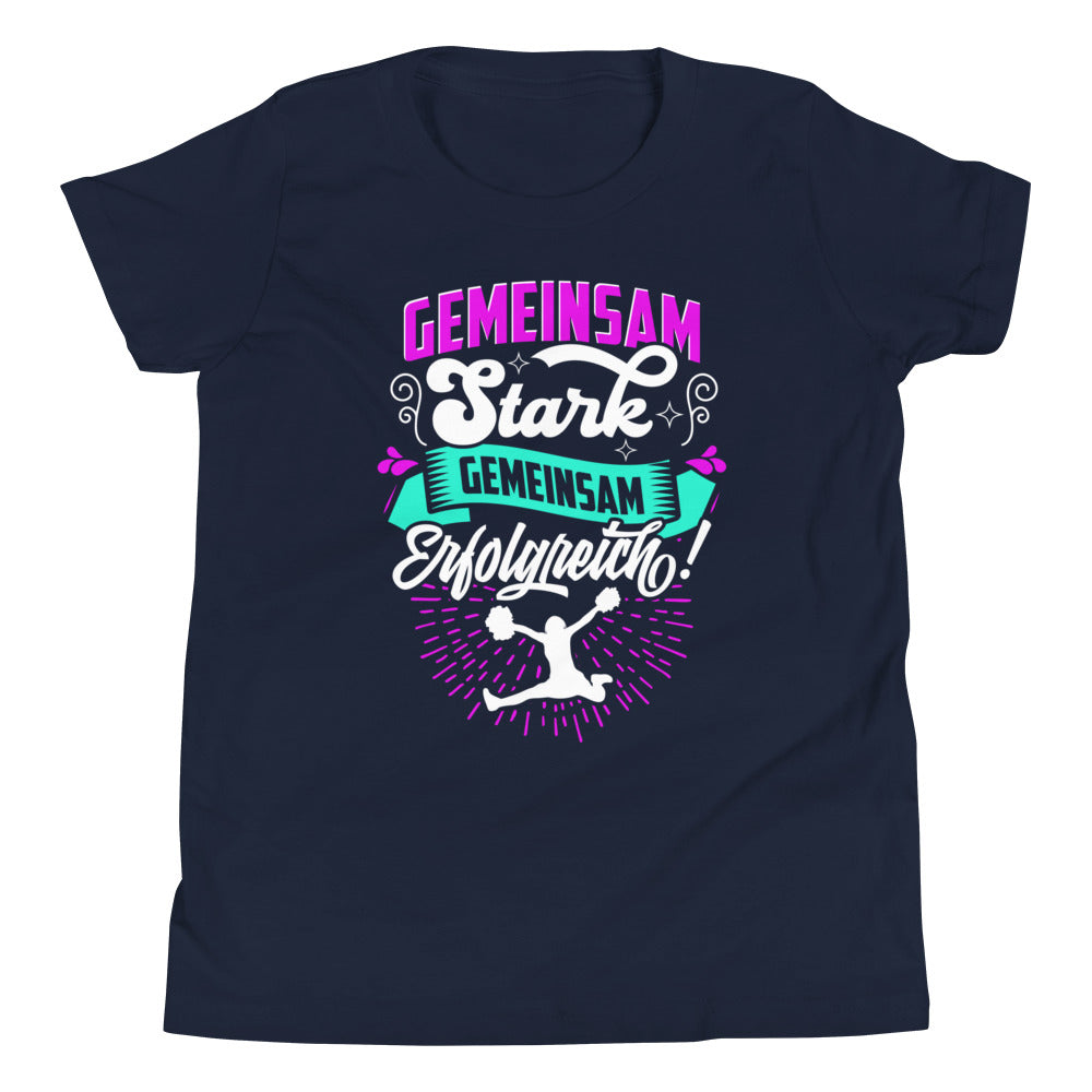 Gemeinsam Stark, Gemeinsam Erfolgreich Cheerleading - Dein T-Shirt für Teamspirit