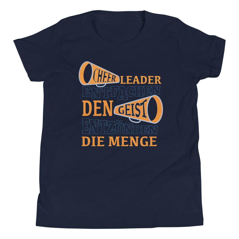Cheerleader entfachen Geist und Menge! - Dein einzigartiges Fan-T-Shirt für mitreißendes Cheerleading