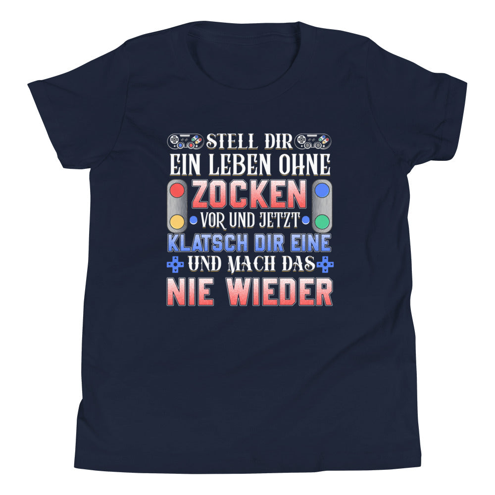 Gamer-Liebe im Fokus: Ein Leben ohne Zocken, mach das nie wieder! T-Shirt