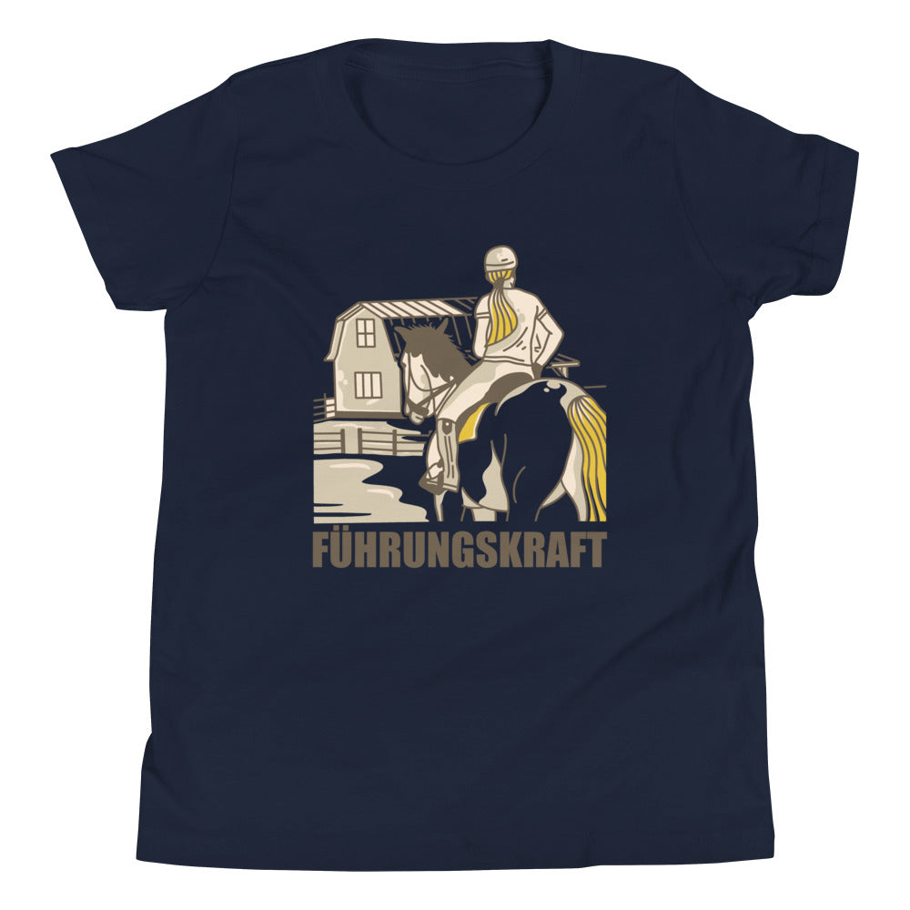 Führung mit Stil: Der Reiter! T-Shirt für selbstbewusste Leader