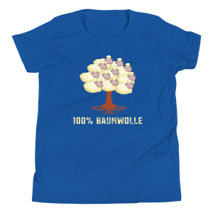 Lustiges T-Shirt "I100 Prozent Baumwolle - Funny Schafe auf dem Baum" | Witziges Design