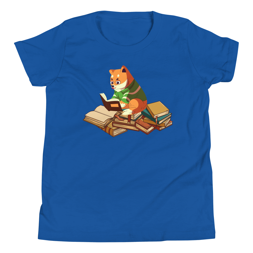 Lustiges T-Shirt "Fuchs Leseratte" | Niedlicher Buchliebhaber