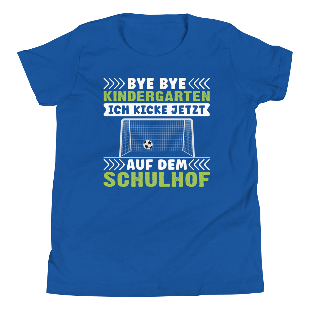 Bye Bye Kindergarten. Ich kicke auf dem Schulhof! Hoodie