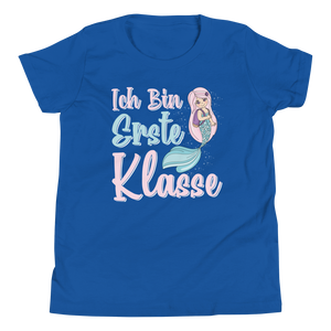 Lustiges T-Shirt "Ich bin erste KLASSE! Endlich Schulkind" | Einschulungsgeschenk