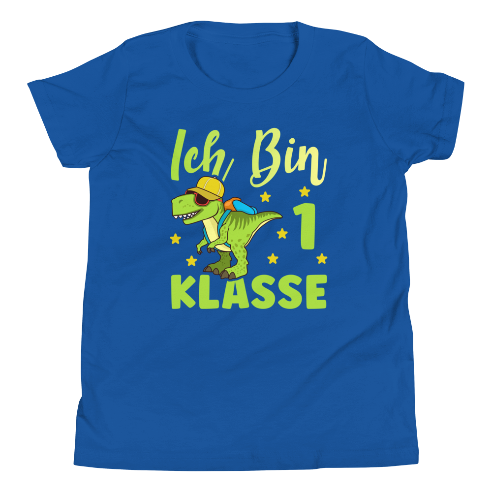 Lustiges T-Shirt "Ich bin 1 Klasse. Einschulung" | Kinder Geschenk