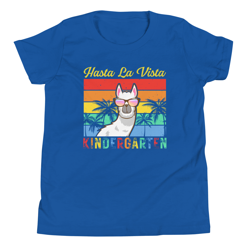 Lustiges T-Shirt "Hasta La Vista Kindergarten! Einschulung" | Kinder Geschenk