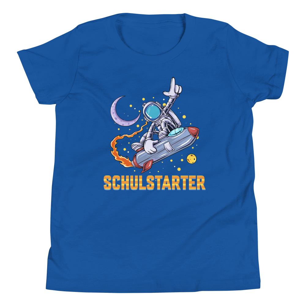 Lustiges T-Shirt "Schulstarter! Einschulung" | Einschulungsgeschenk