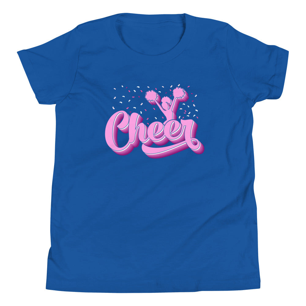 Cheer Pink Style - Stylisches T-Shirt für Cheerleading-Enthusiasten