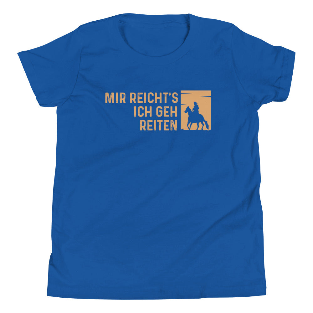 Auszeit im Sattel: Mir reicht's! Ich geh jetzt reiten! T-Shirt