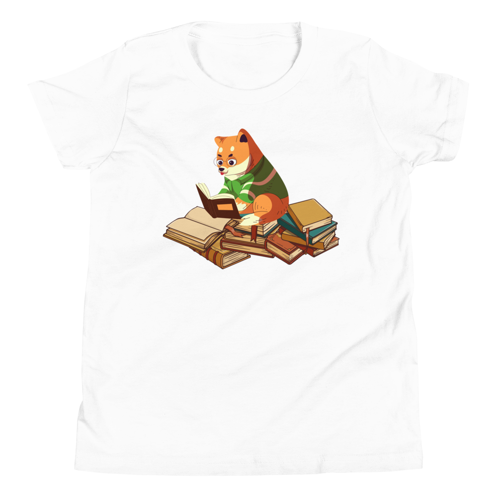 Lustiges T-Shirt "Fuchs Leseratte" | Niedlicher Buchliebhaber