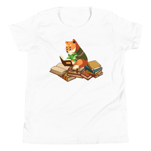 Lustiges T-Shirt "Fuchs Leseratte" | Niedlicher Buchliebhaber