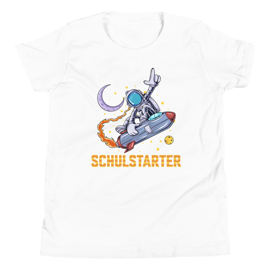 Lustiges T-Shirt "Schulstarter! Einschulung" | Einschulungsgeschenk