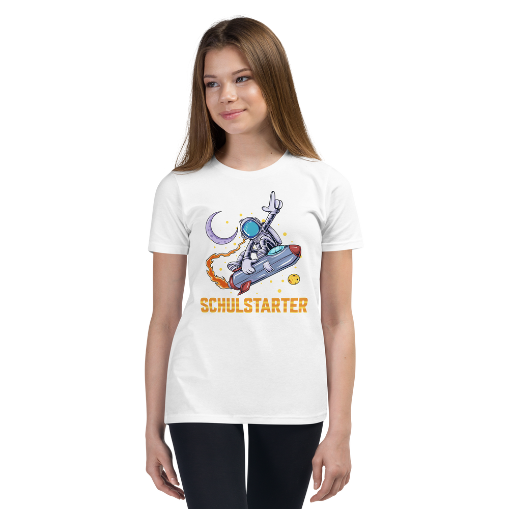 Lustiges T-Shirt "Schulstarter! Einschulung" | Einschulungsgeschenk