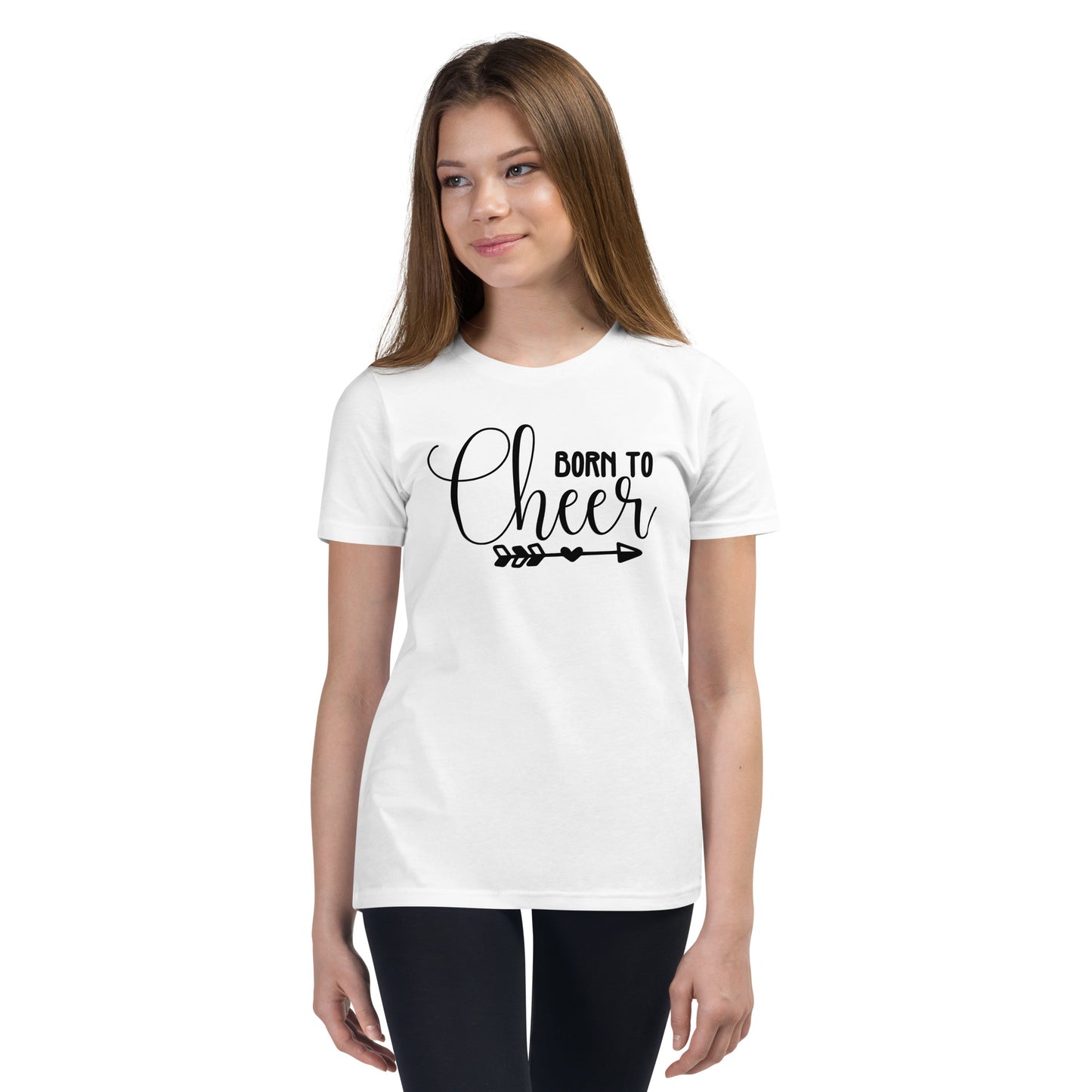 Erfüllt mit Freude: Kinder-T-Shirt 'Born to Cheer