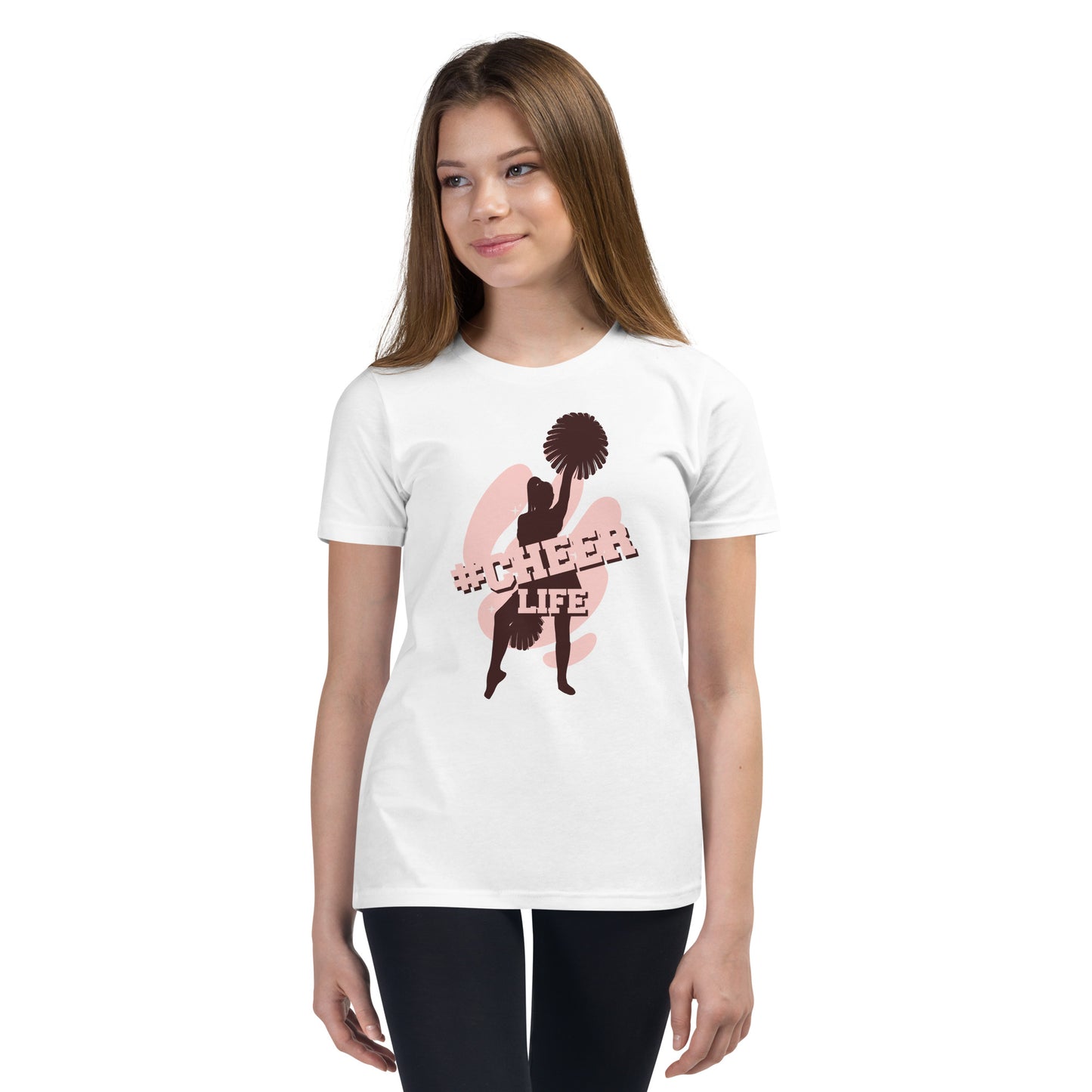 Tauche ein in das CHEER Life mit diesem stylischen Cheerleading T-Shirt