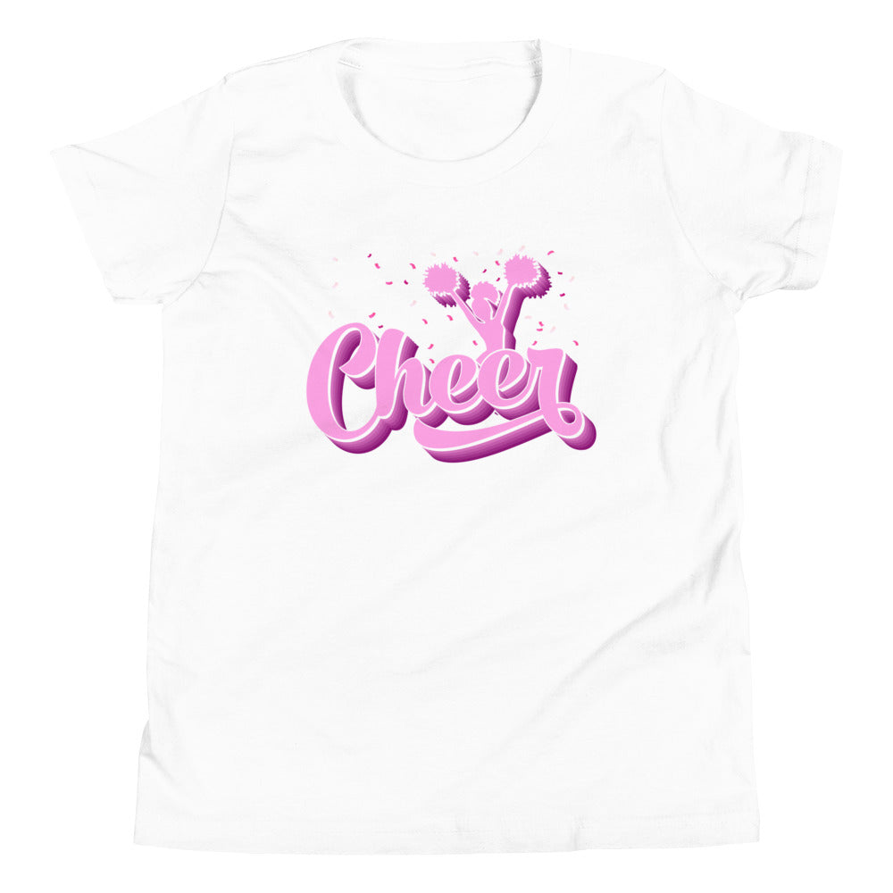 Cheer Pink Style - Stylisches T-Shirt für Cheerleading-Enthusiasten