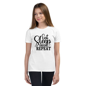 Eat Sleep Cheer Repeat - Dein Motivations-T-Shirt fürs Cheerleading