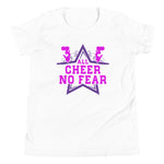 All Cheer No Fear - Dein T-Shirt für mutige Cheerleading-Fans