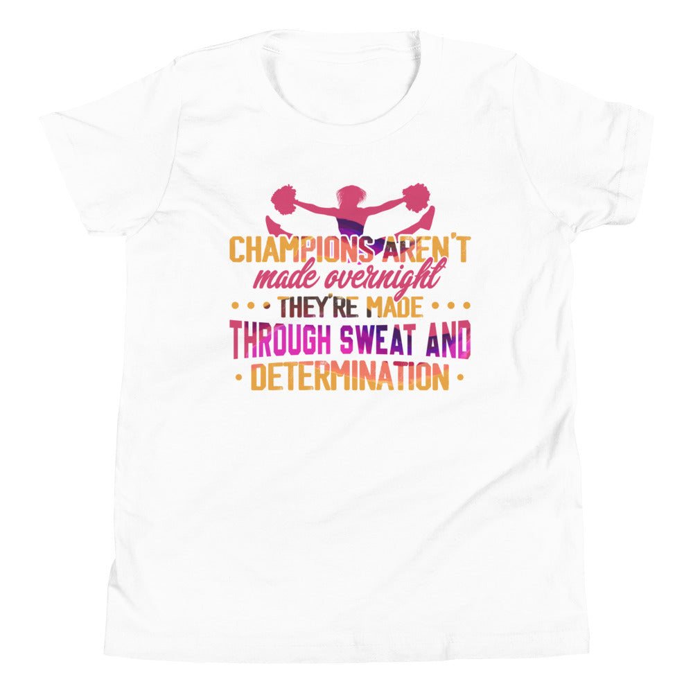 Champions are not made Overnight - Dein T-Shirt für echte Cheerleading-Fans