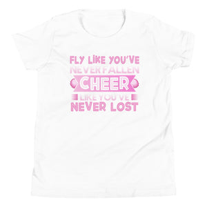 Fly like you've never Fallen Cheer - Dein motivierendes T-Shirt