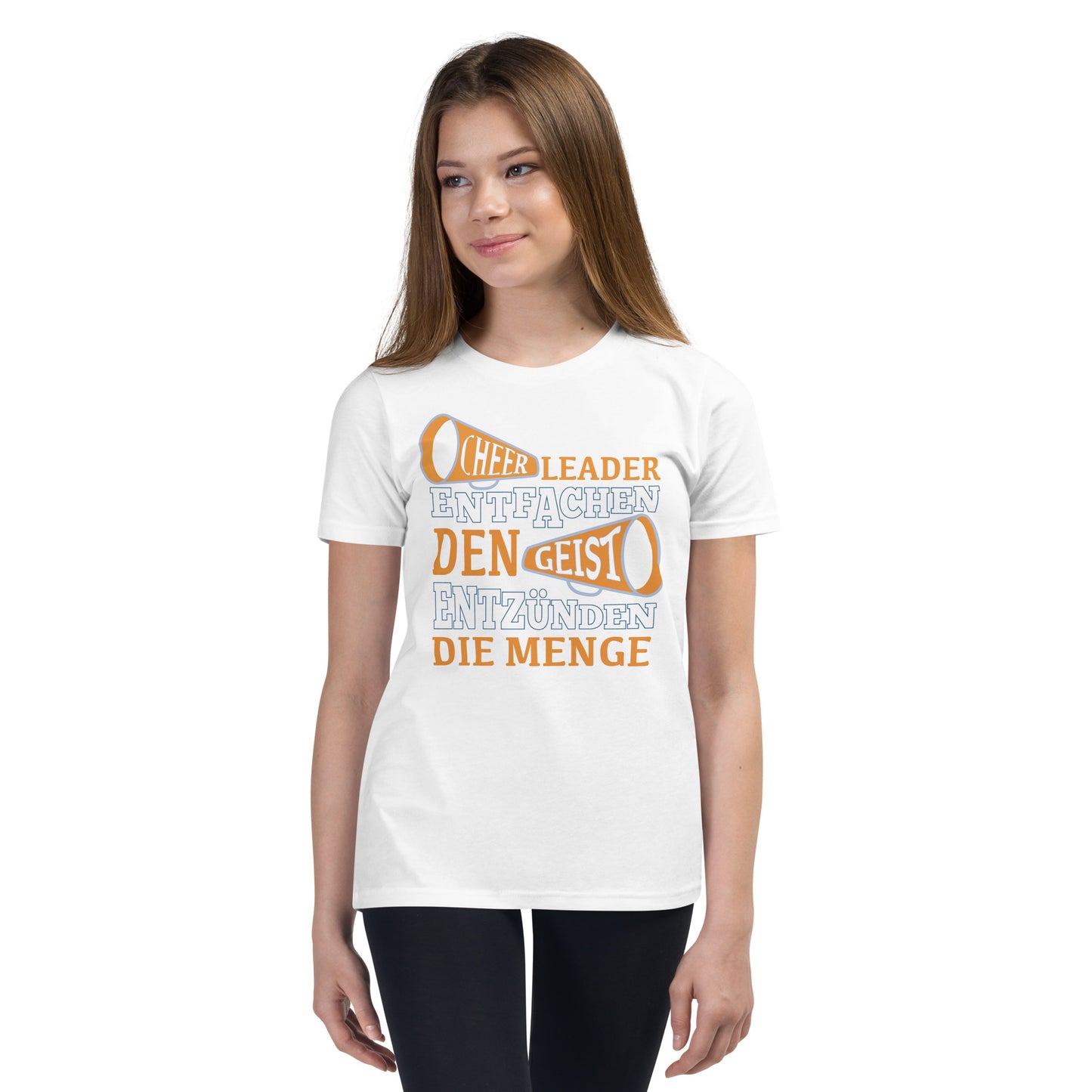 Cheerleader entfachen Geist und Menge! - Dein einzigartiges Fan-T-Shirt für mitreißendes Cheerleading